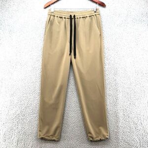Cog The Big Smoke Pants Womens Small Green Utility Elastic Waist Straight Leg